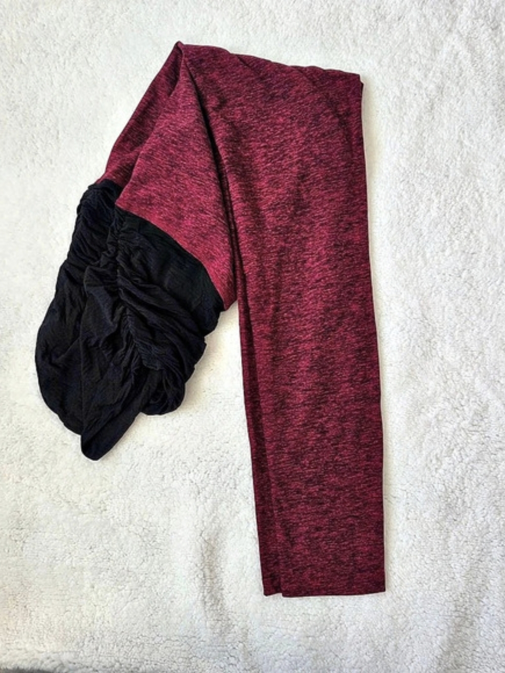 Beyond the Bump Maternity Leggings Pink & Black Size Large
